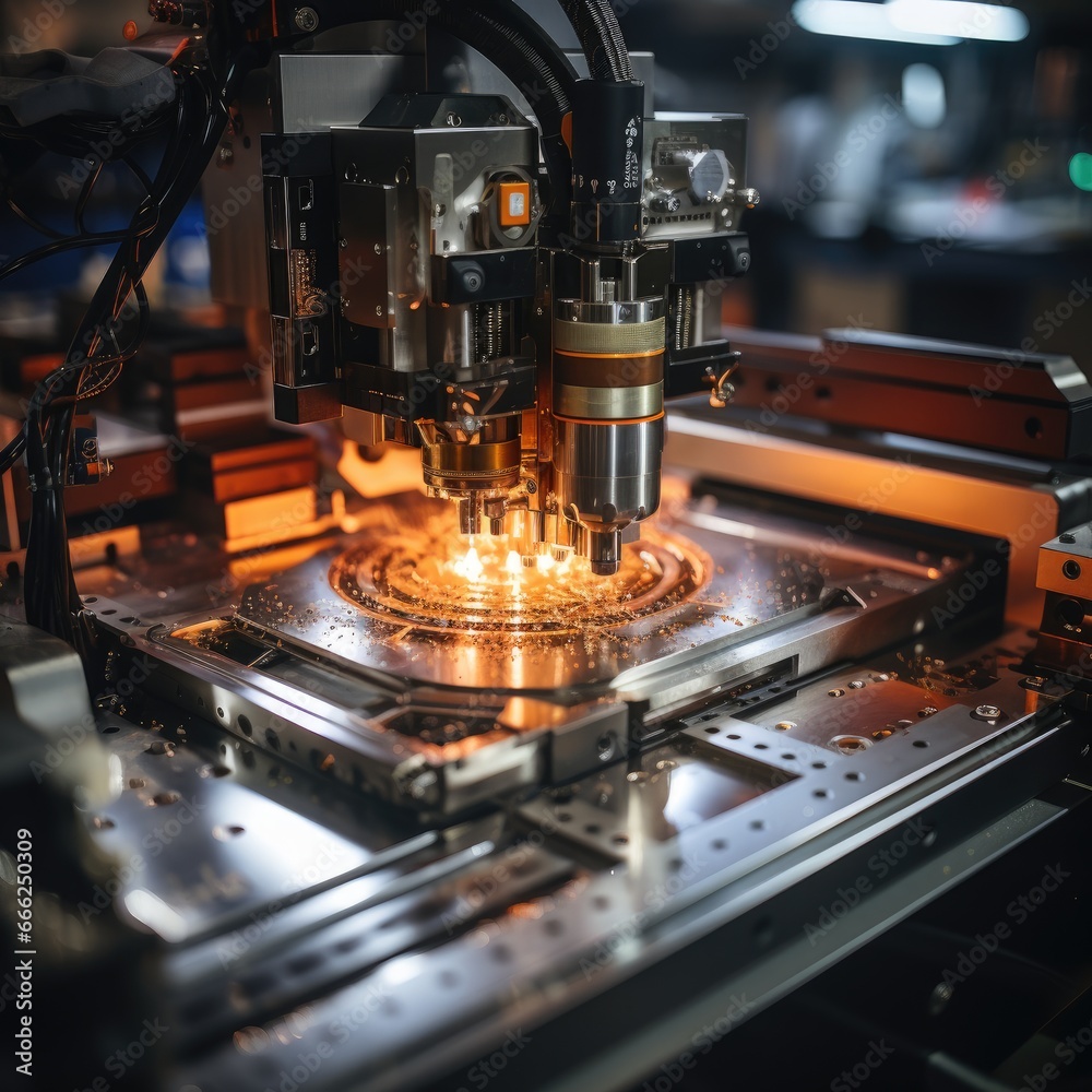 milling Factory workspace machine robot production mechanic conveyor photo close milling Factory workspace machine robot production mechanic conveyor photo close