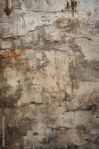 Wall Texture Detail: A detailed photograph highlighting the delicate, gritty patterns in the concrete wall. © TETIANA