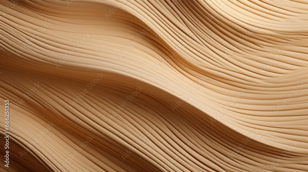 Fototapeta premium Cardboard Close-up: A macro view emphasizing the unique beauty of the corrugated texture.