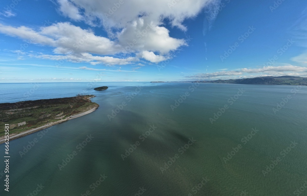 Penmon Point, Anglesey. Wales, UK
Irish Sea, lighthouse sunny day.