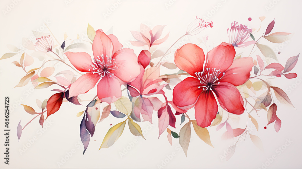 watercolor flower watercolor flower