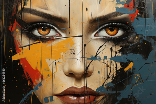 Colourful Abstract Image For Backgrounds