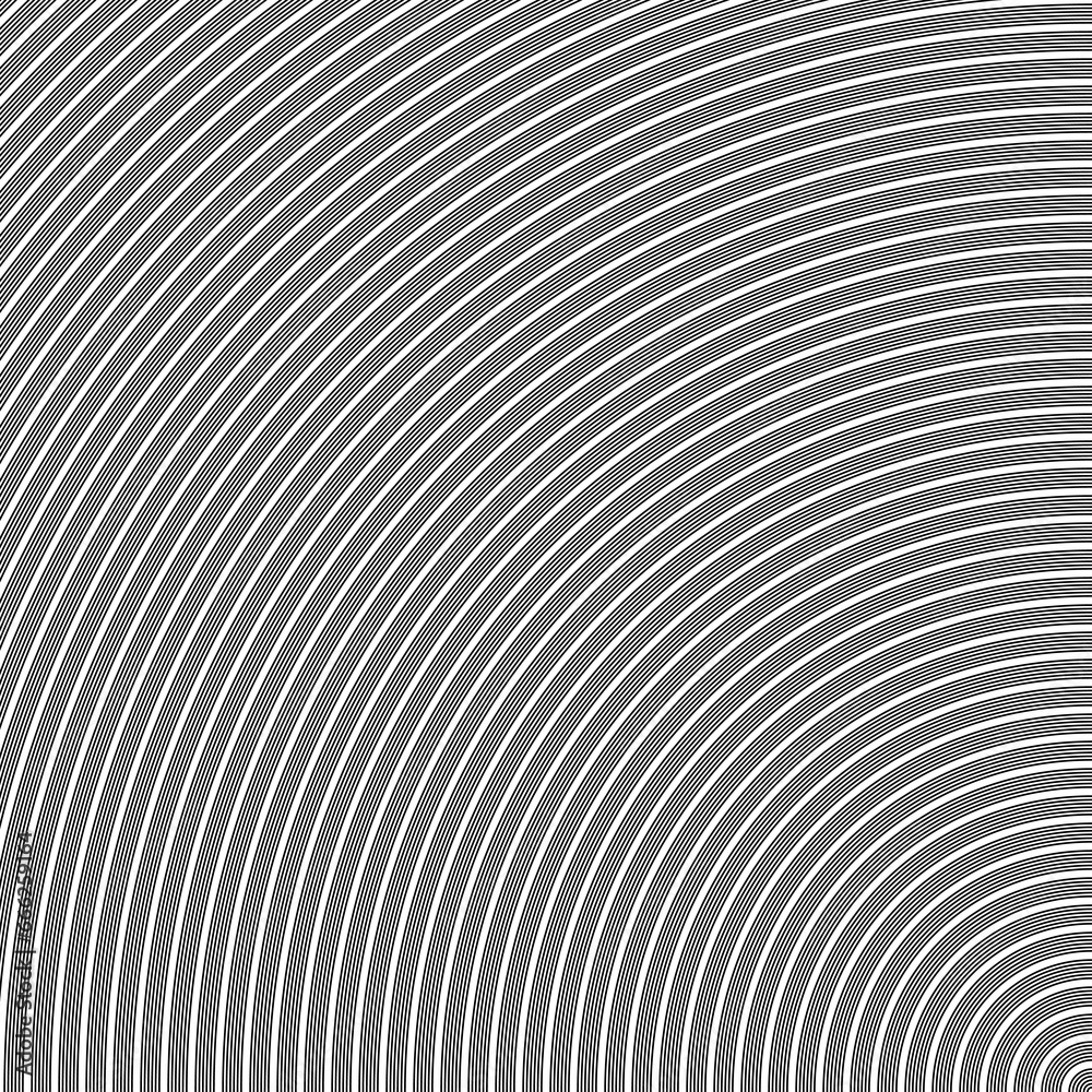 Surface pattern design with symmetrical curves ornament. Rounded color lines. Striped motif. Vinyl wallpaper. Digital paper for page fills, web designing, textile print. Vector art illustration. Surface pattern design with symmetrical curves ornament. Rounded color lines. Striped motif. Vinyl wallpaper. Digital paper for page fills, web designing, textile print. Vector art illustration.