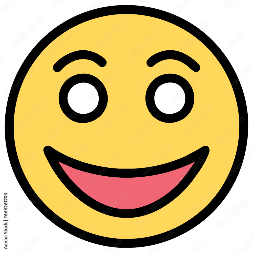 Fototapeta premium smiley face icon