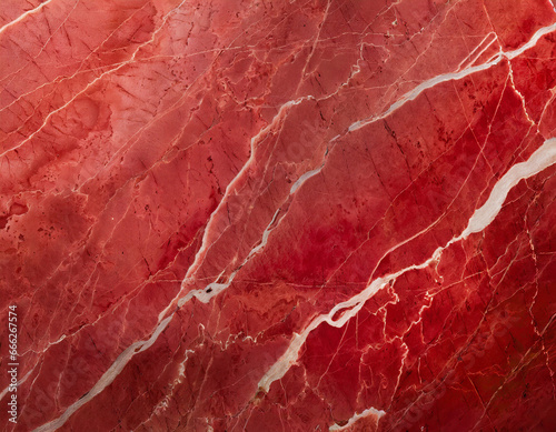 panoramic redbackground from marble stone texture for design  photo
