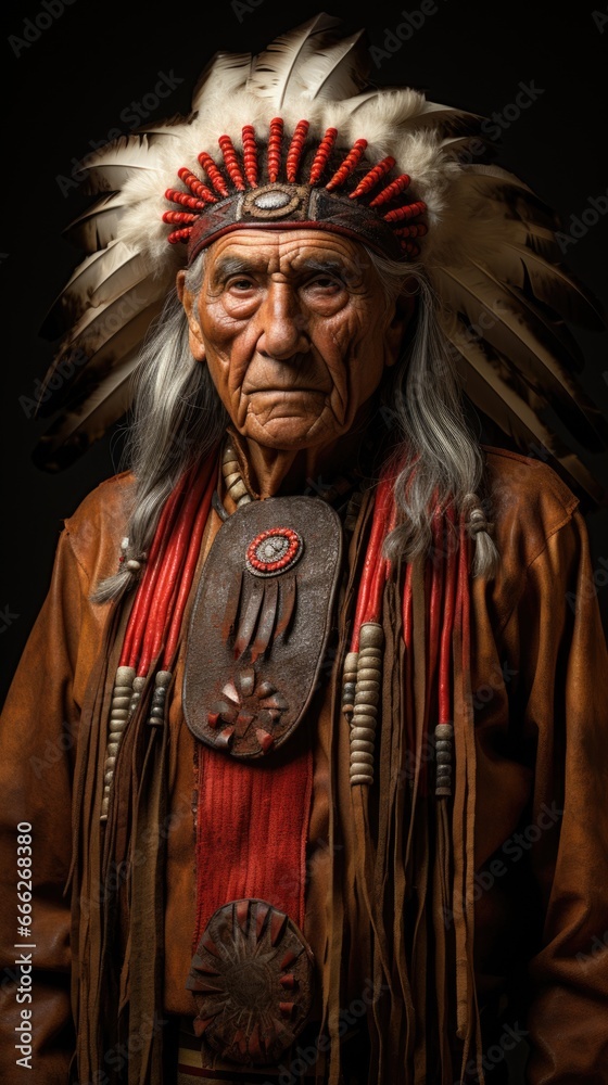 Native american, American Indians, First Americans or Indigenous Americans, Indigenous peoples of the United States. culture authenticity, ethnic attire, tradition.