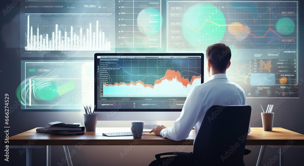 Analyst at Work: Navigating Business Data Dashboards. Generative ai