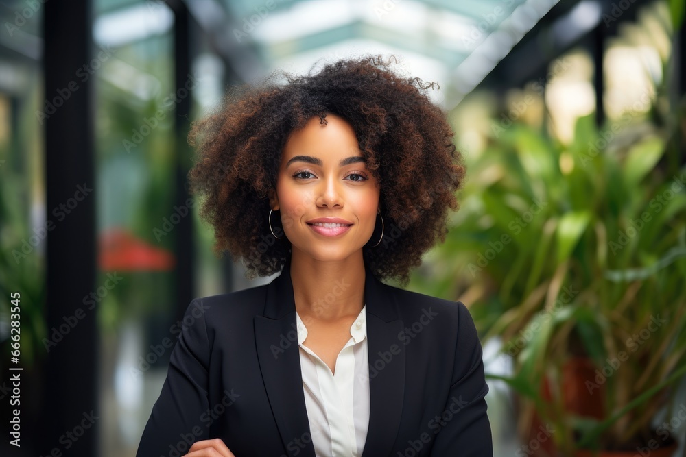 Elegance in Leadership: Portrait of a Successful Businesswoman in her Office Sanctuary. Elegance in Leadership: Portrait of a Successful Businesswoman in her Office Sanctuary.