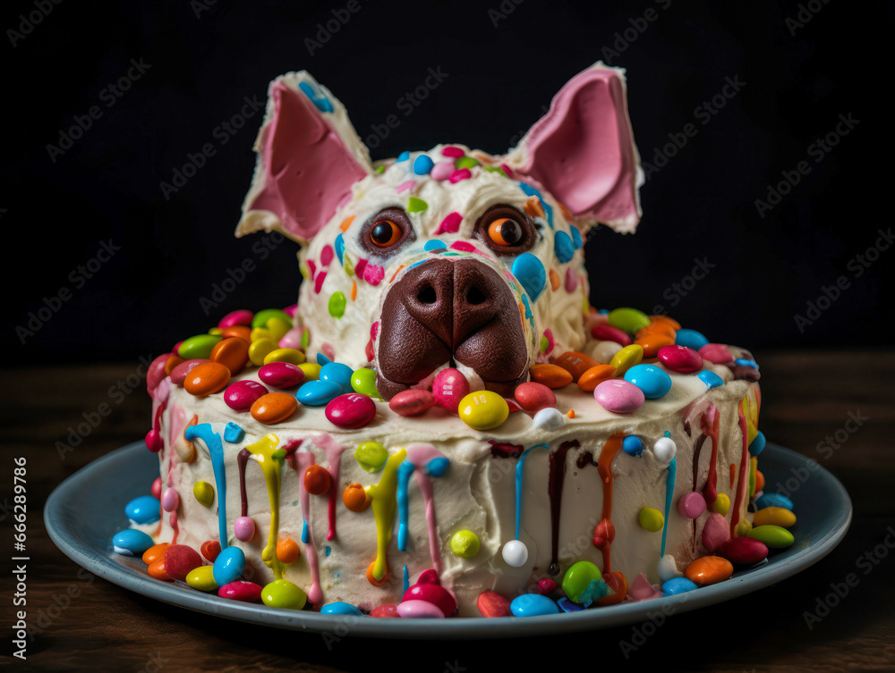 birthday cake (dog), Hundekuchen