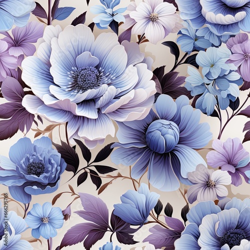 seamless floral Digital Pattern  Flower Texture  Design  Tile 