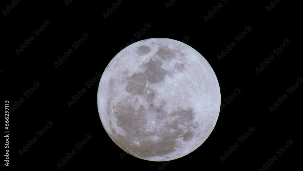 Super full moon with dark background. Blue supermoon at night in Brazil Super full moon with dark background. Blue supermoon at night in Brazil