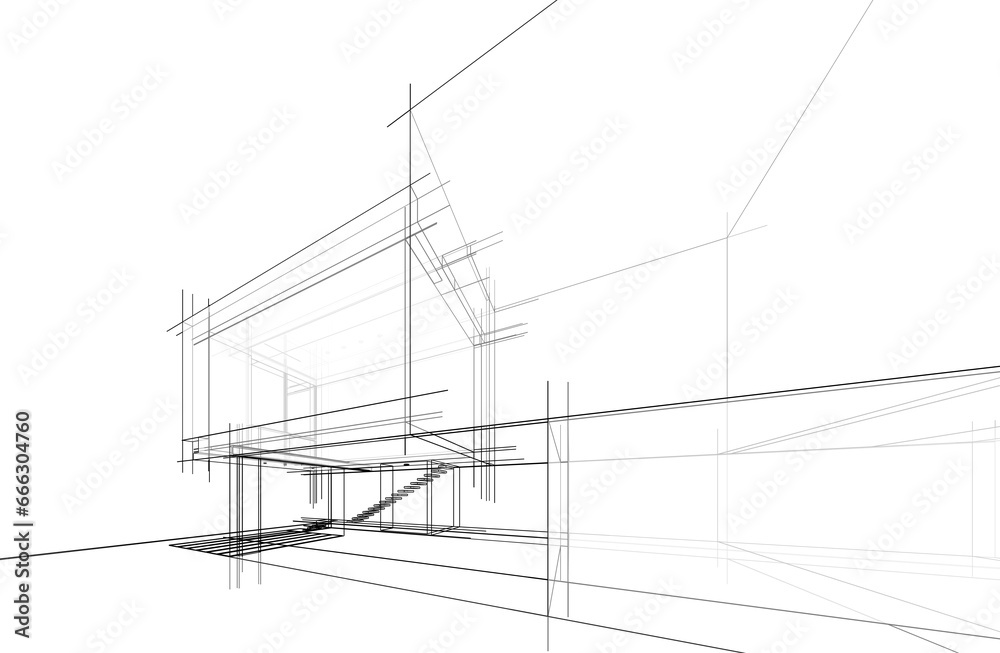 building sketch architectural 3d rendering building sketch architectural 3d rendering