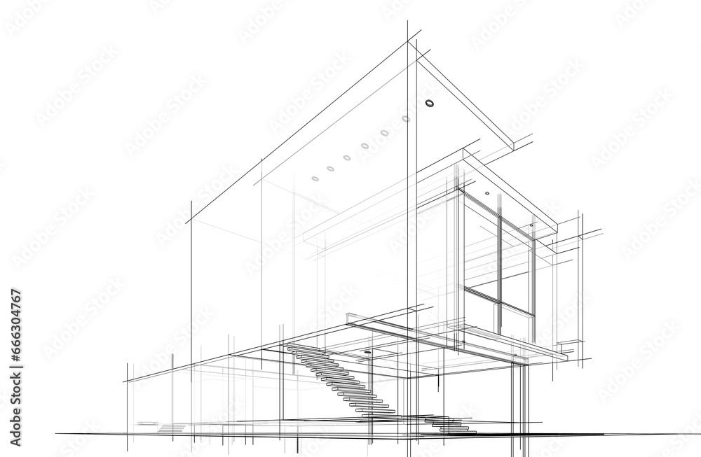 building sketch architectural 3d rendering building sketch architectural 3d rendering