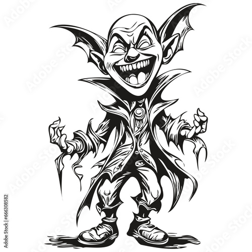 Malevolent Count Dracula Phenomenon for Halloween