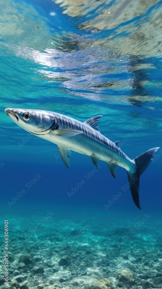 Fototapeta premium shark in aquarium