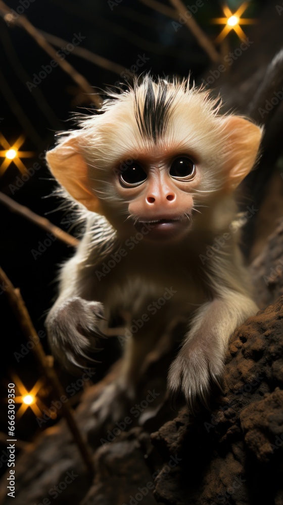 white tailed macaque