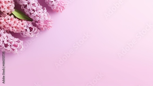 Wedding or Mother's Day background bouquet of Hyacinth