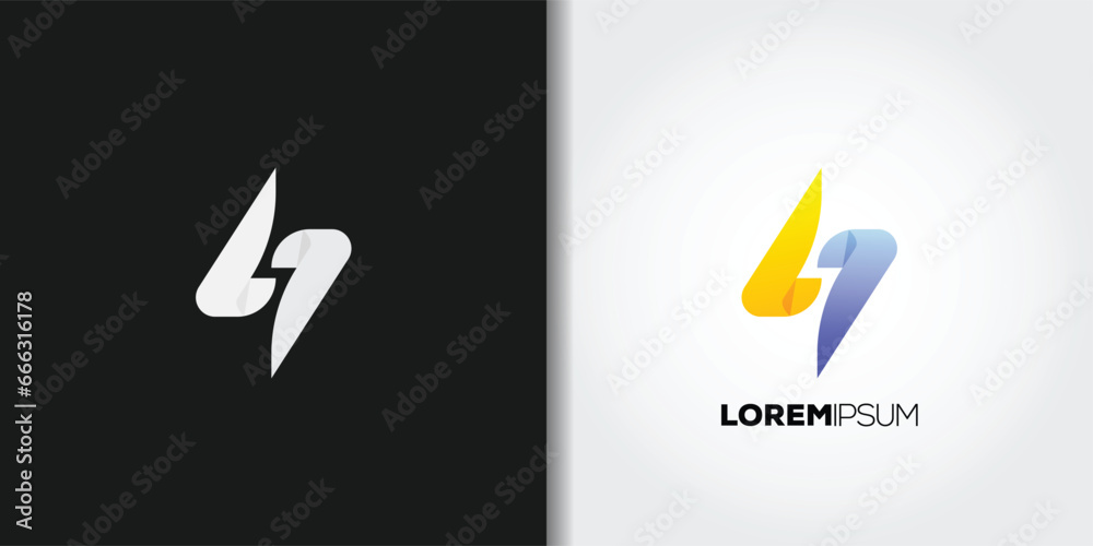 Obraz premium number 77 logo