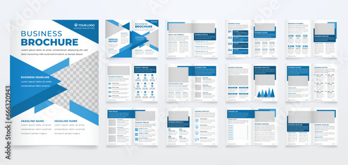 business brochure template editable vector design