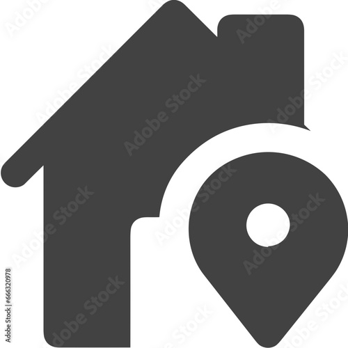 Home homepage icon symbol vector image. Illustration of the house real estate graphic property design image