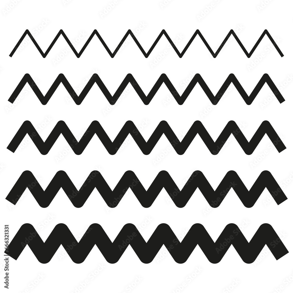 Zig zag shape. Vector illustration. EPS 10. Zig zag shape. Vector illustration. EPS 10.