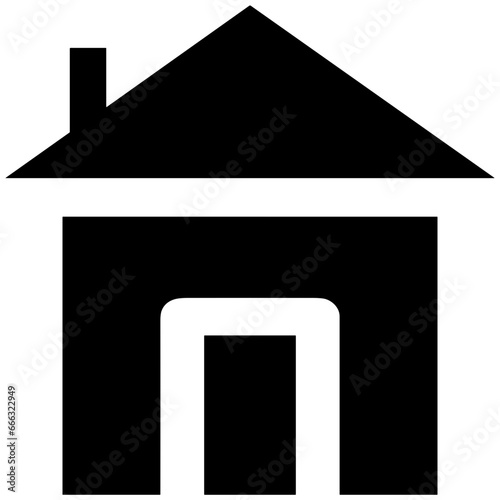 Home homepage icon symbol vector image. Illustration of the house real estate graphic property design image