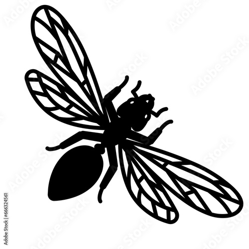 ant glyph icon