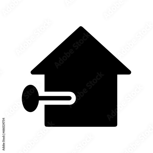 Home homepage icon symbol vector image. Illustration of the house real estate graphic property design image