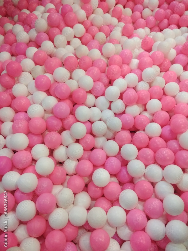 Kid Ball Pool Pink and White Kid Ball Pool Pink and White