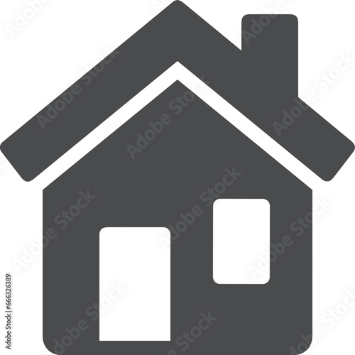 Home homepage icon symbol vector image. Illustration of the house real estate graphic property design image