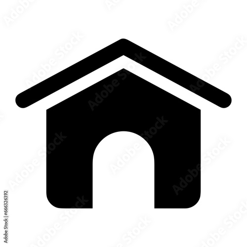 Home homepage icon symbol vector image. Illustration of the house real estate graphic property design image