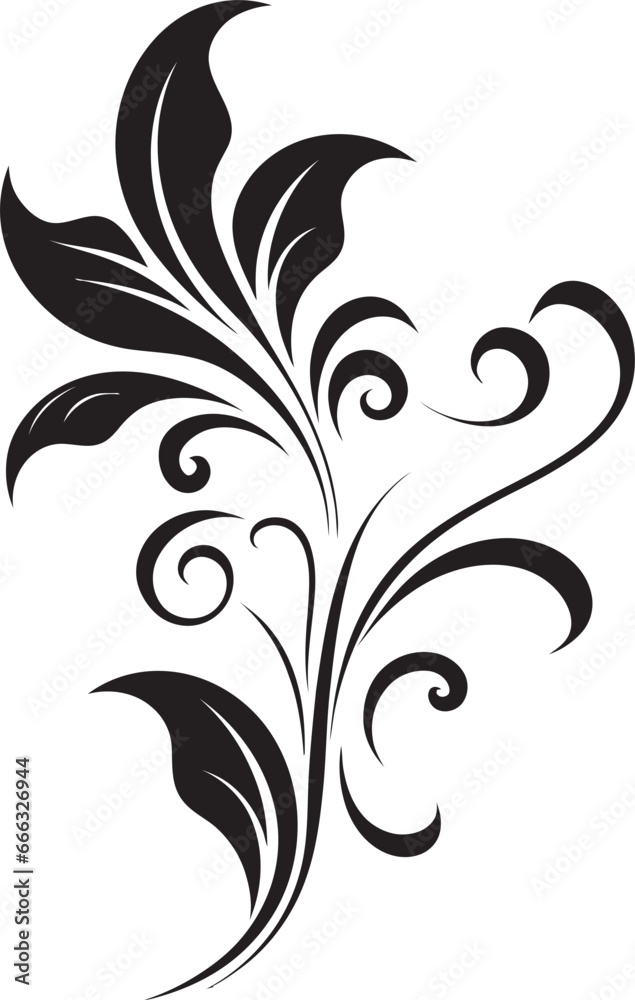 Ethereal Twilight Petals Chic Black Blossom Dance Ethereal Twilight Petals Chic Black Blossom Dance
