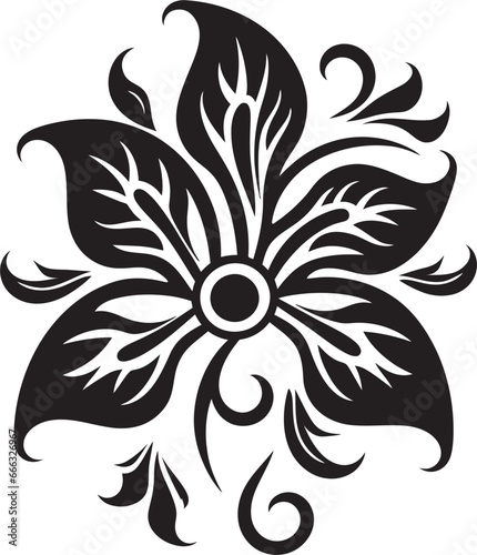 Ravishing Ebony Bouquet Floral Noir Delight