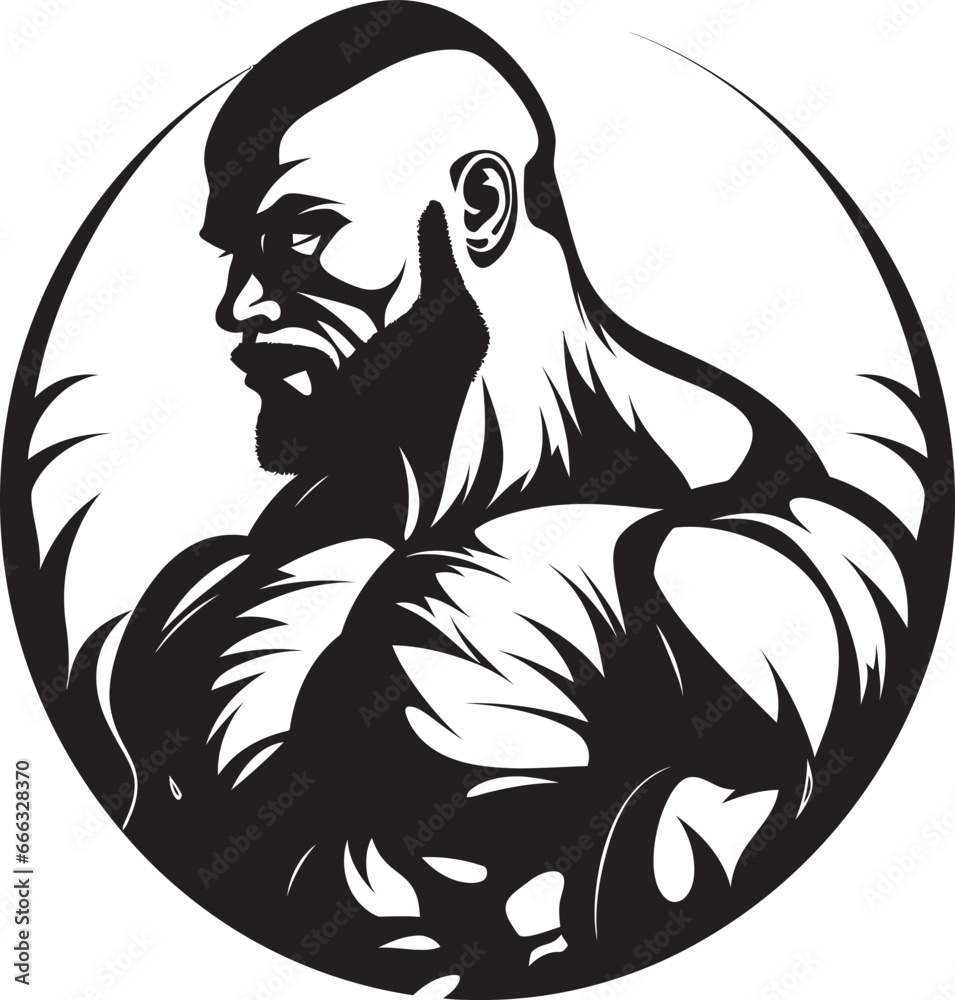 Sleek Muscularity Vector Muscle Silhouette Dynamic Dark Gains Bodybuilder Vector Power Sleek Muscularity Vector Muscle Silhouette Dynamic Dark Gains Bodybuilder Vector Power