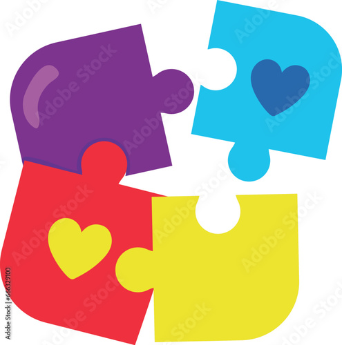 autism day awareness puzzle piece