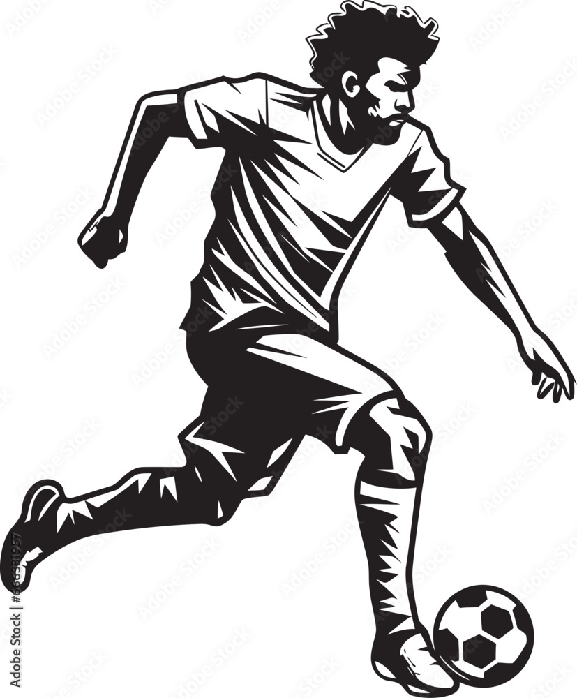 Game Day Inspiration Monochrome Vector Art Celebrating Athletic Triumph Bearded Charm Monochromatic Vector of a Hipster Man Game Day Inspiration Monochrome Vector Art Celebrating Athletic Triumph Bearded Charm Monochromatic Vector of a Hipster Man