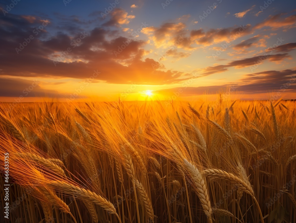 Golden Fields of Grain