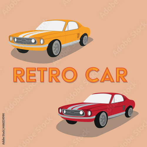 retro car