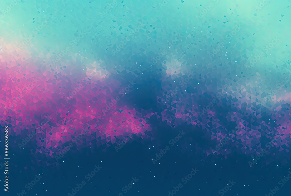 Obraz premium Teal purple sky