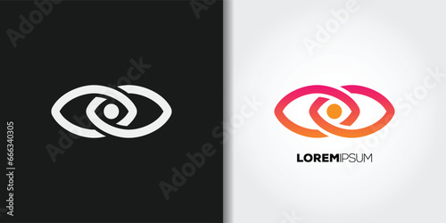 abstract eye logo