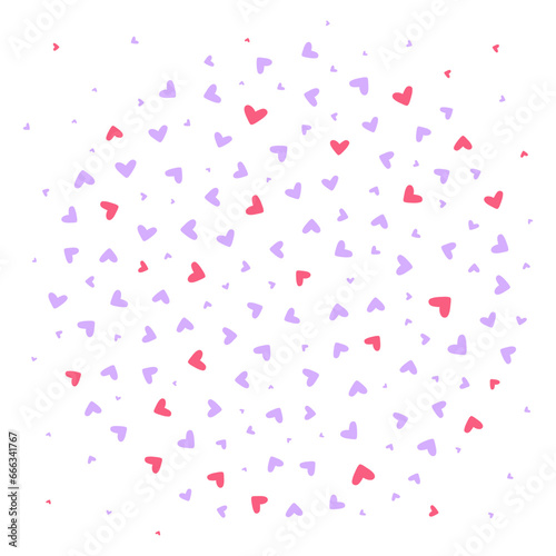 Fun two color heart patterns