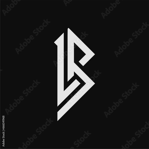 Free Download BL or LB Monogram Logo Template  - GFXLoad
