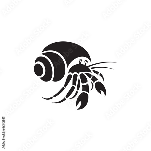 hermit crab  icon symbol sign vector