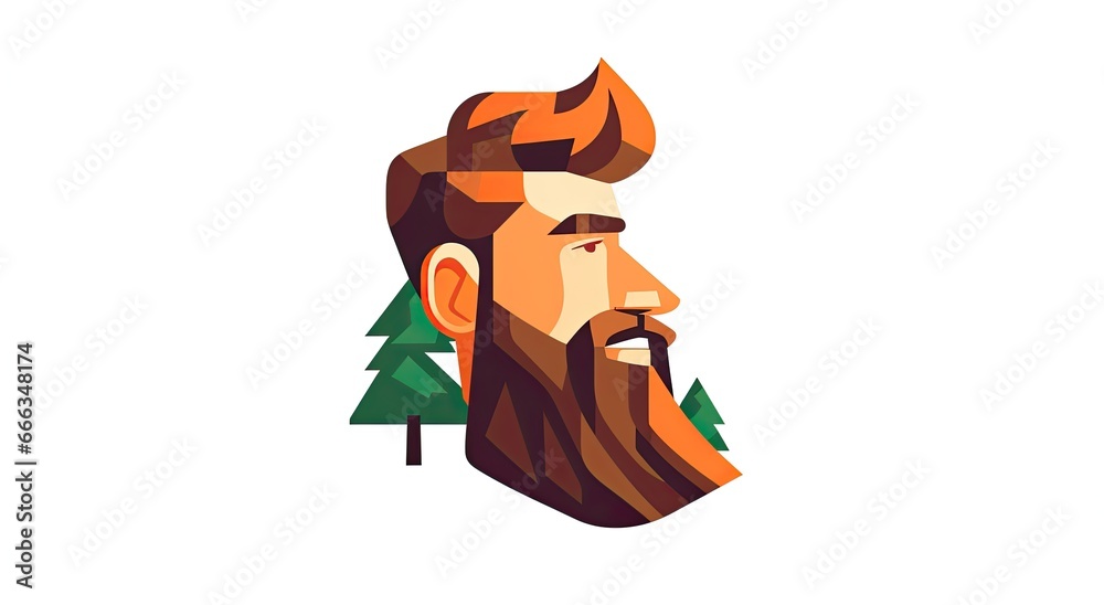 Bearded man Bearded man