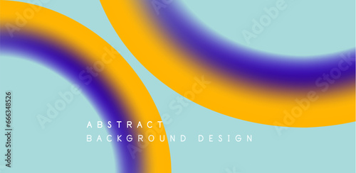 Abstract vector backdrop with fluid, geometric elements. Harmonious blend of form and color, evoking dynamic and captivating visual landscape for wallpaper, banner, background, landing page