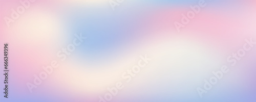 Pink sky background. Pastel abstract purple gradient sunset. Watercolor winter cold wavy wallpaper. Vector blurred landscape.