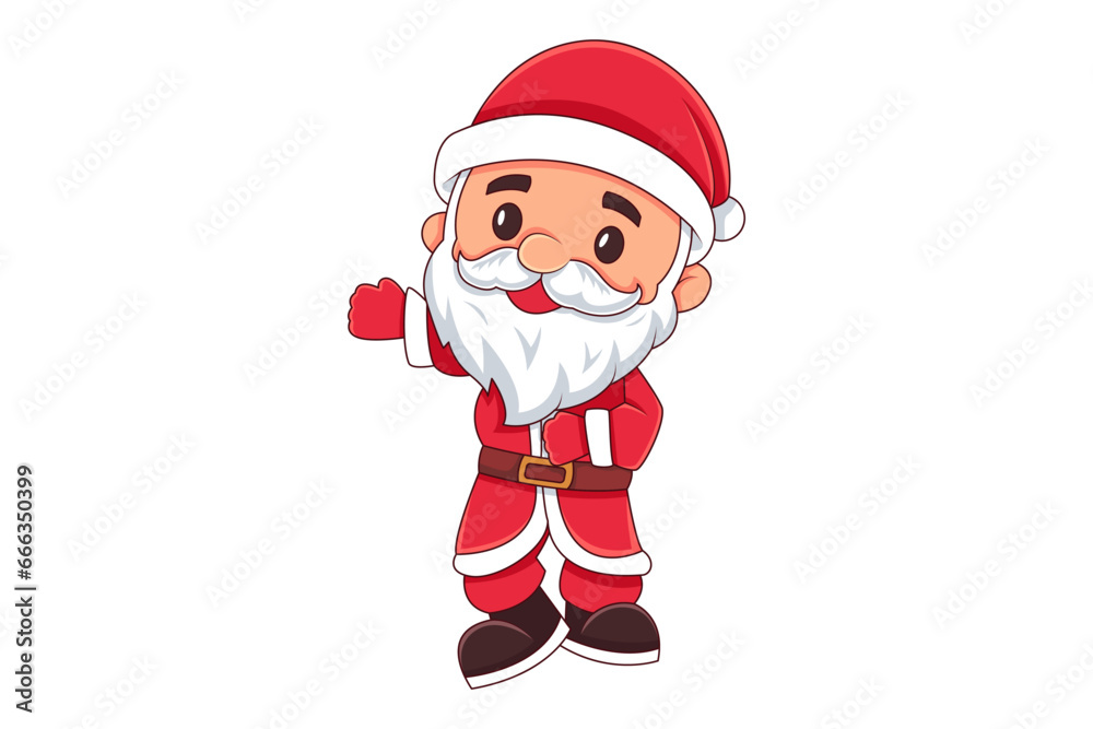 Santa Claus Character Design Illustration Santa Claus Character Design Illustration