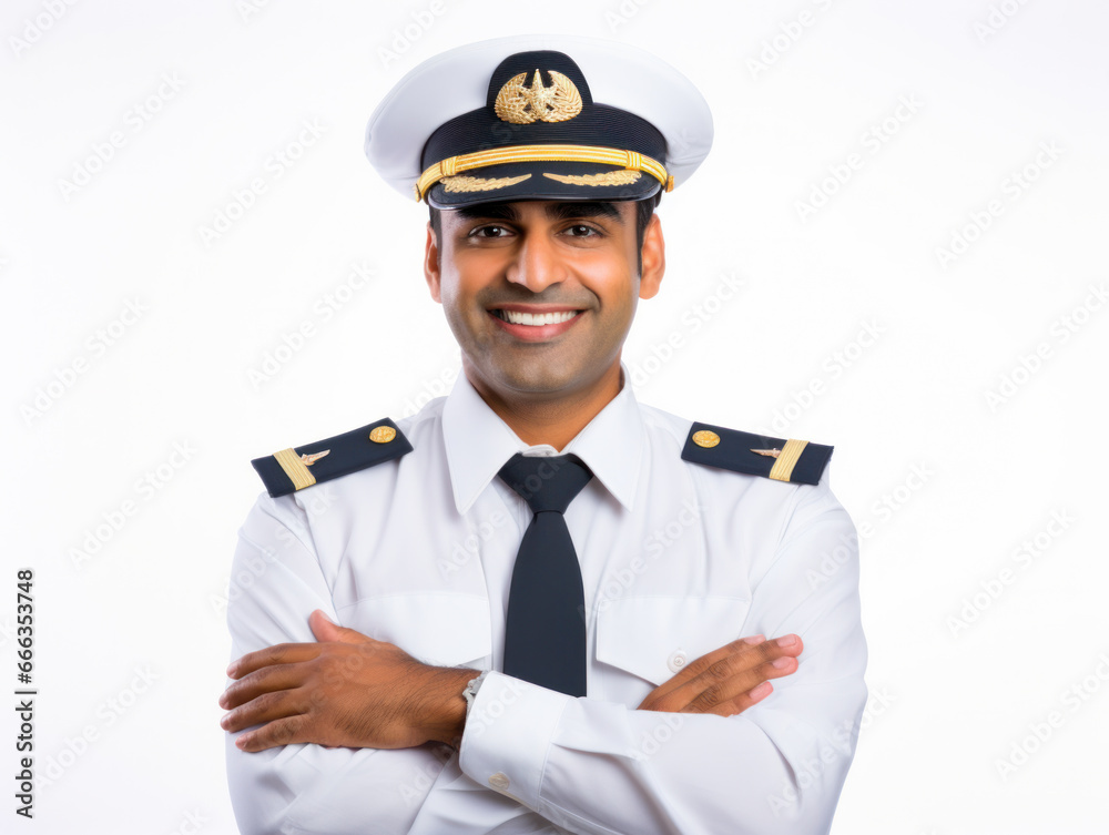 Commercial aviation pilot portraits