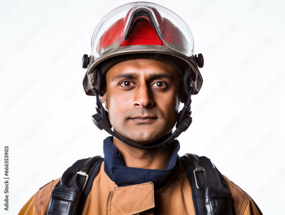 isolated portrait in studio Portraits of American firemen
isolated portrait in studio Portraits of American firemen