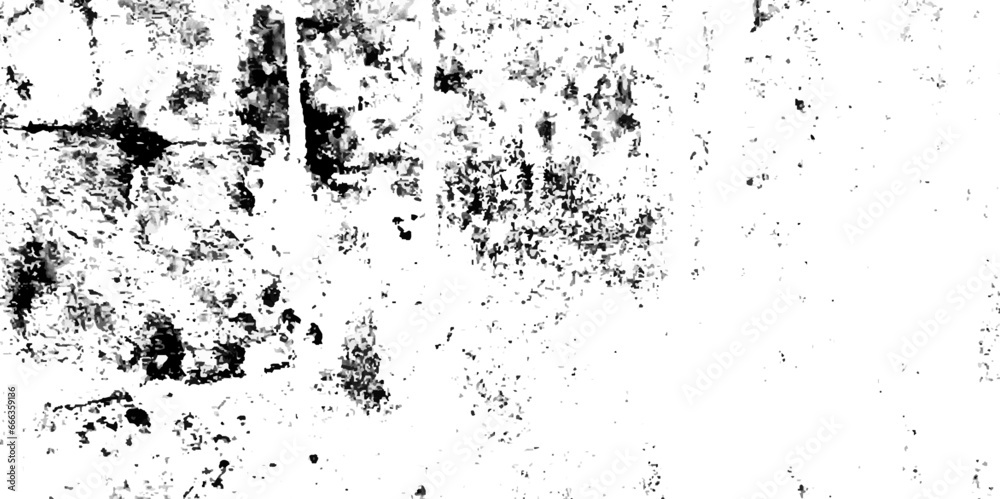  Distress crack grunge concrete dirty wall dust and noise scratches on a black background. White stone marble cracked wall texture Dirt splat stain dirty black overlay or screen effect use for grunge.